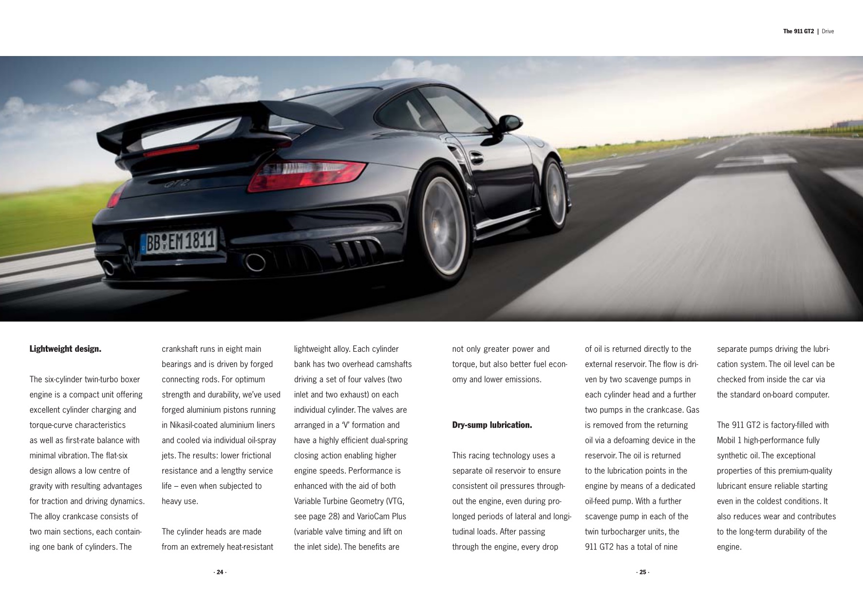 2008 Porsche 911 GT2 Brochure Page 32